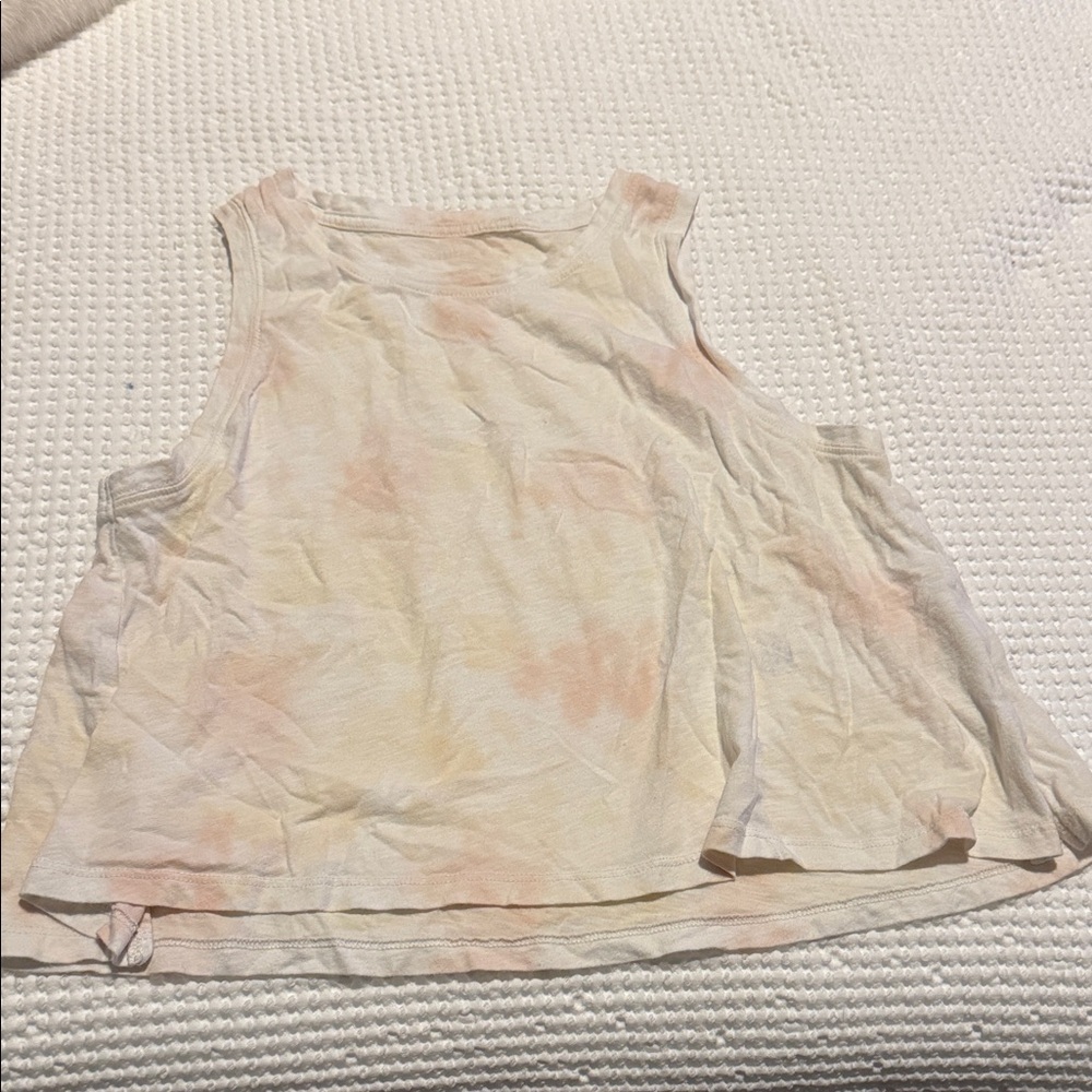 American Eagle Outfitters Pastel Tie-Dye Tank Top